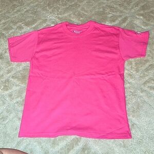 (J11) Champion Youth Medium Pink Girl Shirt